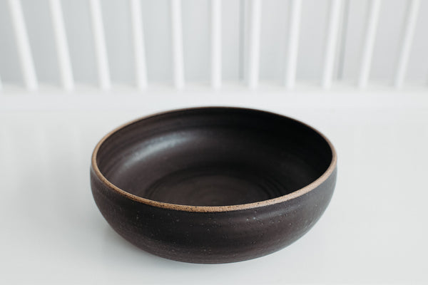 RV Pottery Exposed Rim Serving Bowl