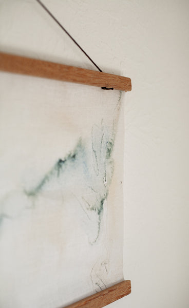 Brie Walter Wallhanging on Belgian Linen